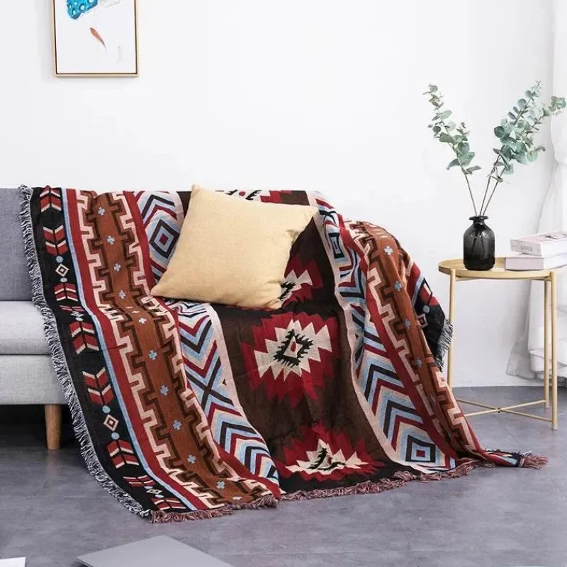 Snug u0026 Soft Bettzeug-Strickdecke mit Blumen und Vögeln – Moderne Winterdecke