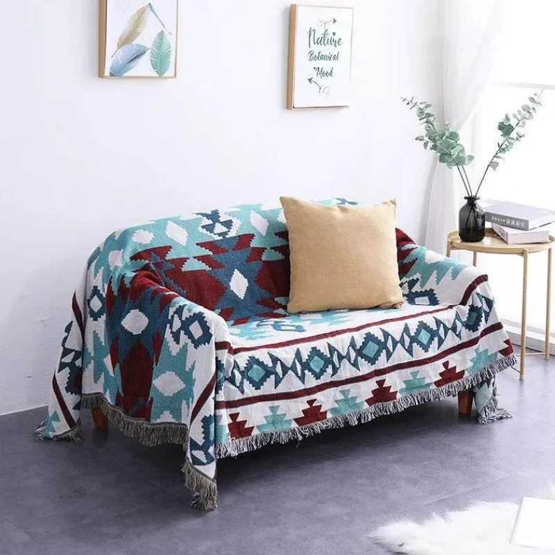 Snug u0026 Soft Bettzeug-Strickdecke mit Blumen und Vögeln – Moderne Winterdecke