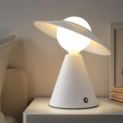 Illuminate Home Beleuchtung-Strohhut-Tischlampe – Dekorative Beleuchtung für die Inneneinrichtung