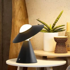 Illuminate Home Beleuchtung-Strohhut-Tischlampe – Dekorative Beleuchtung für die Inneneinrichtung