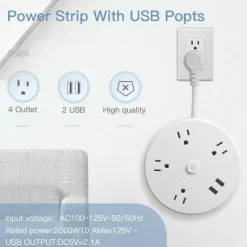 Comfort u0026 Style Camping-Werkzeuge|Gadgets Für Zuhause-Stromverlängerungskabel – rundes Total Connect-Kabel