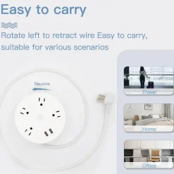 Comfort u0026 Style Camping-Werkzeuge|Gadgets Für Zuhause-Stromverlängerungskabel – rundes Total Connect-Kabel