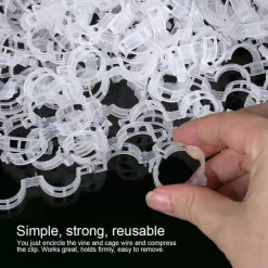 Trail u0026 Beyond Camping Im Freien|Outdoor-Artikel-Stützklammern für Gartenpflanzen – Sichere grüne Pfähle für das Pflanzenwachstum