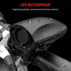 Wilderness Haven Fahrräder & Verkehr|Outdoor-Artikel-Super laute elektrische Fahrradhupe - Fahrradsicherheitsalarm