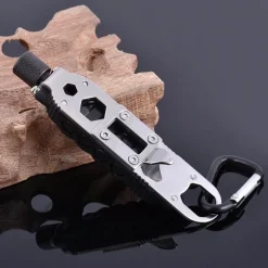 Roam Ready Camping-Werkzeuge|Outdoor-Artikel-Survival-Schlüsselanhänger-Tool – Kompaktes multifunktionales Camping-Zubehör