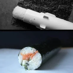 Tom Küche & Esszimmer-Sushi Bazooka Roller Kit – DIY-Sushi-Herstellungswerkzeug für Hobbyköche