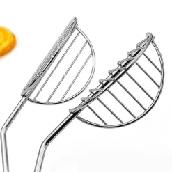 Tom Küche & Esszimmer-Taco-Shell-Maker-Presse aus Edelstahl – Für authentische hausgemachte Tacos