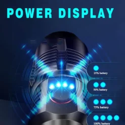 The Outdoor Vault Camping-Werkzeuge|Outdoor-Artikel-Taktische LED-Taschenlampe – Ultrahelles Ranger-Licht