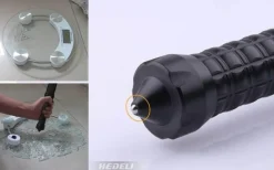 Roam Ready Outdoor-Gadgets|Heimwerkzeuge-Taktischer LED-Baseballschläger – Taschenlampenwerkzeug zur Selbstverteidigung