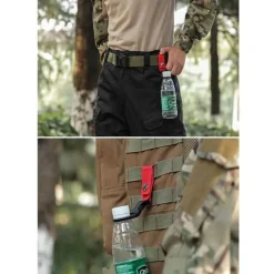 Gear Up u0026 Go Outdoor-Gadgets|Outdoor-Artikel-Taktischer Militär-Schlüsselanhänger-Flaschenöffner – Vielseitiges Haken-Zubehör