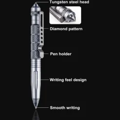 The Outdoor Vault Camping Im Freien|Outdoor-Gadgets-Taktischer Survival-Stift - Meteor Defense Tool Notfallausrüstung