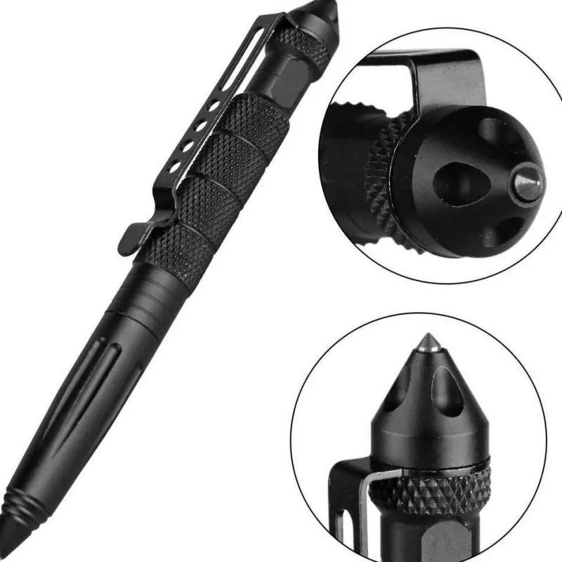 The Outdoor Vault Camping Im Freien|Outdoor-Gadgets-Taktischer Survival-Stift - Meteor Defense Tool Notfallausrüstung