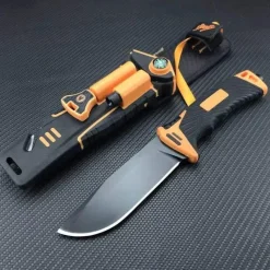 The Outdoor Vault Camping-Werkzeuge|Camping Im Freien-Taktisches Überlebensmesser – Militärisches Schneidwerkzeug für den Einsatz im Freien