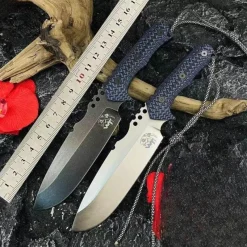 Green Thumb Gear Camping-Werkzeuge|Camping Im Freien-Taktisches Hochleistungs-Kampfmesser - Defender Edition