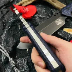 Green Thumb Gear Camping-Werkzeuge|Camping Im Freien-Taktisches Hochleistungs-Kampfmesser - Defender Edition