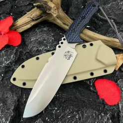 Green Thumb Gear Camping-Werkzeuge|Camping Im Freien-Taktisches Hochleistungs-Kampfmesser - Defender Edition