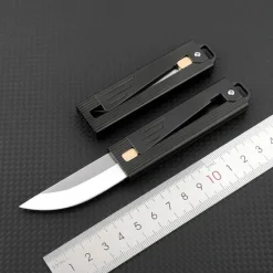 Cozy Living Camping Im Freien|Outdoor-Artikel-Taktisches Mini-Klappmesser - Kompakte Verteidigungsklinge