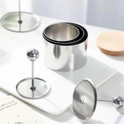 Tom Küche & Esszimmer-Taro-Reisform aus Edelstahl, langlebiger Dessert-Maker