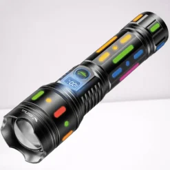 The Outdoor Vault Camping-Werkzeuge|Outdoor-Artikel-Taschenlampe für den Außenbereich mit großer Reichweite – hohe Helligkeit, wasserdicht, langlebig