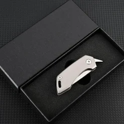 The Outdoor Vault Camping Im Freien|Outdoor-Artikel-Taschenmesser aus Titan – Leichtes Werkzeug für den Schlüsselanhänger