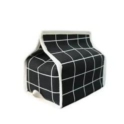 Comfort u0026 Style Autozubehör|Automobilindustrie-Taschentuchhalter aus Baumwollleinen – Dekorativer Organizer im japanischen Stil