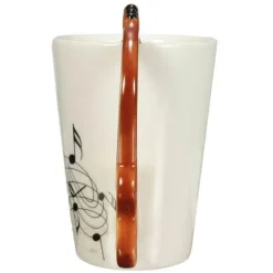 Feast u0026 Flair Küche & Esszimmer-Tasse mit Akustikgitarre – 400 ml Keramik-Kaffeetasse für Musikliebhaber