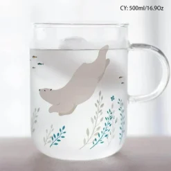 Feast u0026 Flair Küche & Esszimmer-Tasse mit Eisbär und Pinguin – hitzebeständige Kaffeetasse