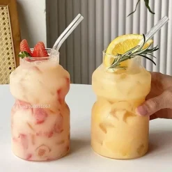 Plates u0026 More Küche & Esszimmer-Tassen aus Borosilikatglas – hitzebeständiges Trinkgeschirr für Kaffee, Tee, Milch und Saft