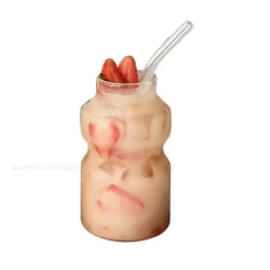 Plates u0026 More Küche & Esszimmer-Tassen aus Borosilikatglas – hitzebeständiges Trinkgeschirr für Kaffee, Tee, Milch und Saft