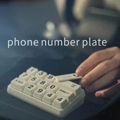 Wild u0026 Free Gear Autozubehör|Automobilindustrie-Tastatur für den Parkassistenten - Einzigartiger Telefonnummernblock