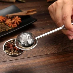The Cozy Mug Küche & Esszimmer-Tee-Ei aus Edelstahl – langlebiger Teefilter für losen Tee
