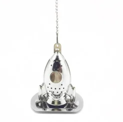 The Cozy Mug Küche & Esszimmer-Tee-Ei aus Edelstahl – Raketenförmiger Filter