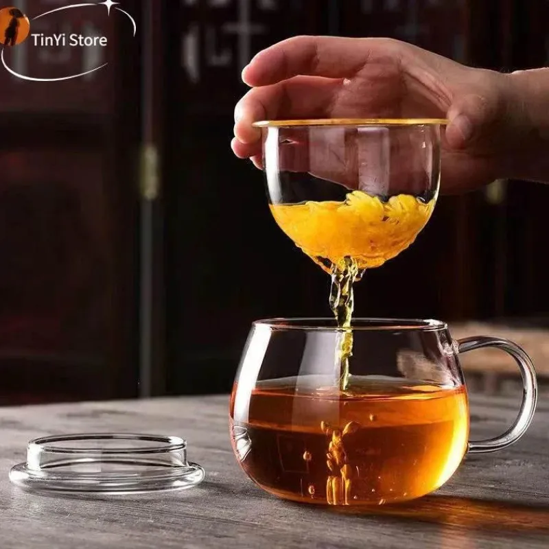 Plates u0026 More Küche & Esszimmer-Tee-Ei aus Glas – 350 ml Trinkgeschirr für das Home Office