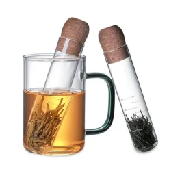 The Cozy Mug Küche & Esszimmer-Tee-Ei aus Glas – einzigartiges Pfeifendesign