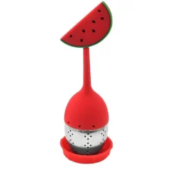 Tom Küche & Esszimmer-Tee-Ei aus Silikon – Kaffee-Gewürzsieb aus Edelstahl