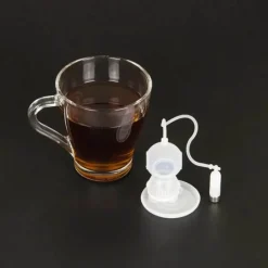 Tom Küche & Esszimmer-Tee-Ei aus Silikon – Taucher-Design für losen Kräutertee