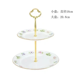 Feast u0026 Flair Küche & Esszimmer-Teegeschirr-Set „Blume des Monats“ – Elegantes Trinkgeschirr für Zuhause und die Küche