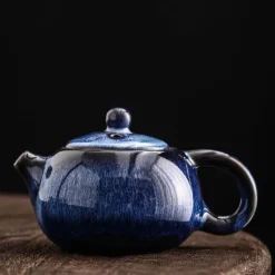 Plates u0026 More Küche & Esszimmer-Teekanne aus Yixing-Ton – exquisite Sternglasur, 250 ml, Kung-Fu-Wasserkessel