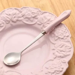 Feast u0026 Flair Küche & Esszimmer-Teekannen- und Tassenset mit rosa Blumenmuster – Britisches Retro-Teeservice aus Keramik