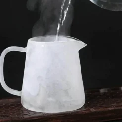 Plates u0026 More Küche & Esszimmer-Teekannen-Set aus Glas – hitzebeständiges Puer-Teesieb