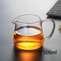 Plates u0026 More Küche & Esszimmer-Teekannen-Set aus Glas – hitzebeständiges Puer-Teesieb