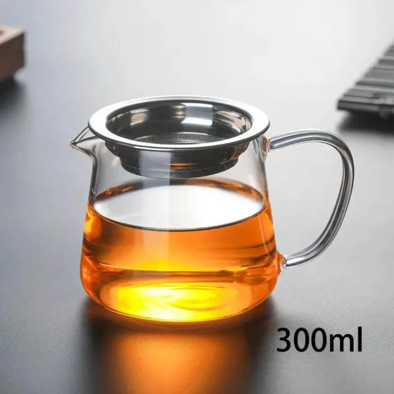 Plates u0026 More Küche & Esszimmer-Teekannen-Set aus Glas – hitzebeständiges Puer-Teesieb