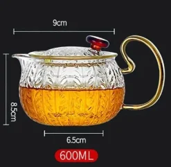 Plates u0026 More Küche & Esszimmer-Teekannen-Sieb aus Glas – japanische Gaiwan-Puer-Teekanne