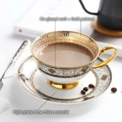 Feast u0026 Flair Küche & Esszimmer-Teeservice aus Bone China – Elegantes europäisches Porzellan-Teegeschirr