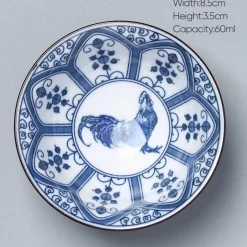 Plates u0026 More Küche & Esszimmer-Teetasse aus Keramik – Elegante Espressotasse aus japanischem Porzellan