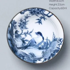 Plates u0026 More Küche & Esszimmer-Teetasse aus Keramik – Elegante Espressotasse aus japanischem Porzellan