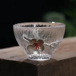 Plates u0026 More Küche & Esszimmer-Teetassen-Set – Elegantes, geschnitztes Zinnglas, hitzebeständiges Puer-Design