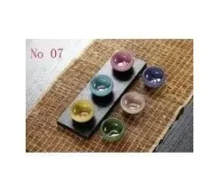 Plates u0026 More Küche & Esszimmer-Teetassen-Set aus Keramik mit goldenem Fisch – chinesisches Jingdezhen-Design