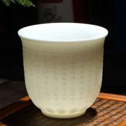 Plates u0026 More Küche & Esszimmer-Teetassen-Set aus Knochenporzellan mit Ziegenmotiv – süße Keramiktassen mit Fat-Jade-Design