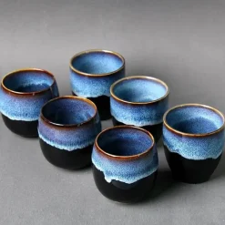 Plates u0026 More Küche & Esszimmer-Teetassen-Set aus Porzellan – Elegante Espressotassen aus Keramik